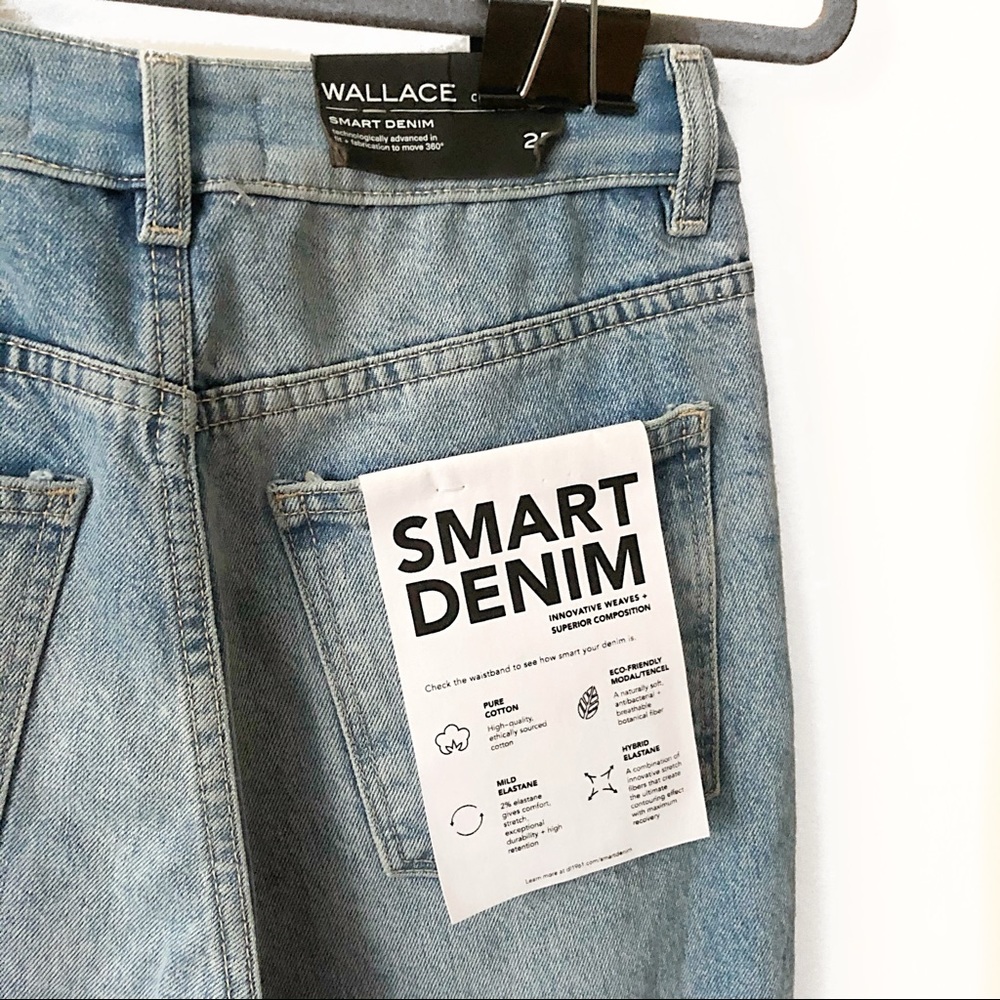 DL1961 Wallace High Waist Crop Flare Distress Jean - Picture 12 of 12